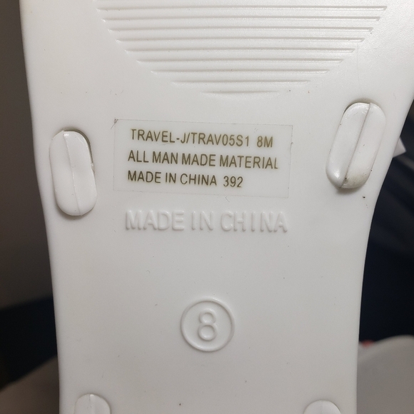 Steve Madden Travel-J White Studded Flat Jelly Sandals Sz 5, 7, 8, 9 - Picture 8 of 8